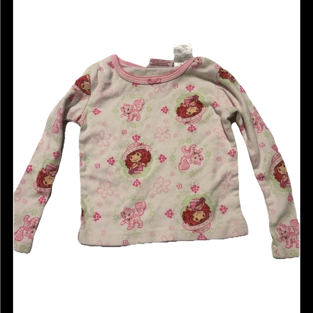 vintage strawberry shortcake Top Bow 3t 2007 Y2K Vtg Character Collectable Rare